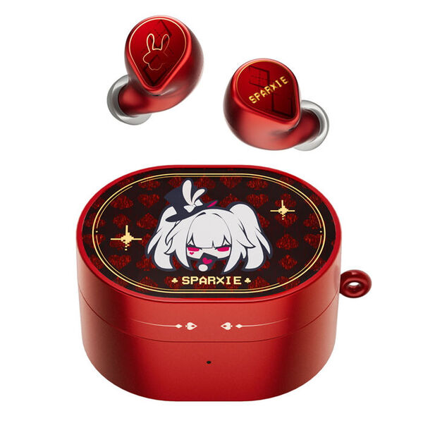 火花【崩壊：スターレイル】 x MOONDROP【特典アクスタ、限定チャーム＋ストラップ付】