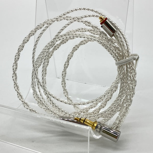 【中古】シルバーコートケーブル MMCX 1.2m 3.5mm  【C106 MS12AZCLEH】【日本橋】