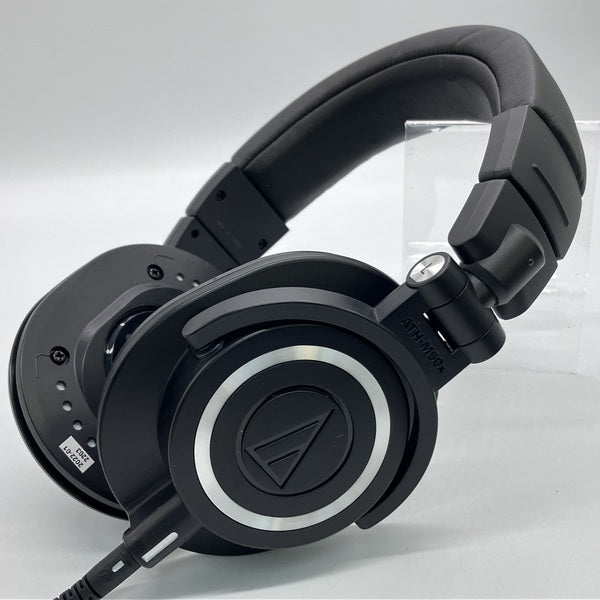 【中古】ATH-M50X ブラック(イヤーパッド欠品)