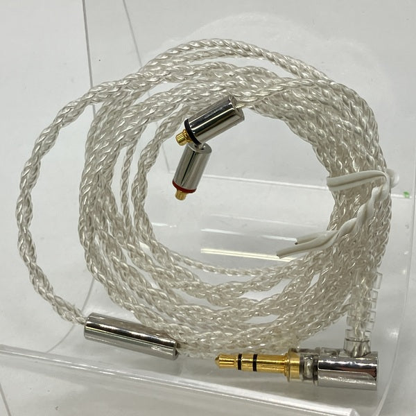 【中古】シルバーコートケーブル MMCX 1.2m 3.5mm  【C106 MS12AZCLEH】【名古屋】