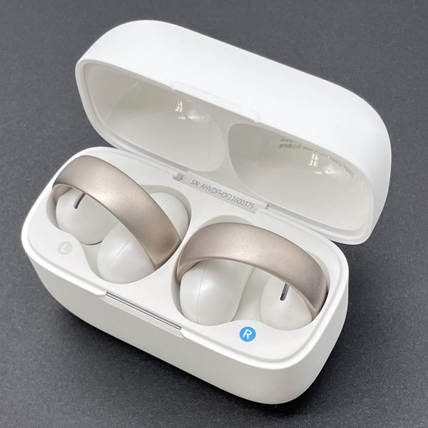 【中古】Soundcore AeroClip ホワイト&ゴールド【A3388N21】【秋葉原】