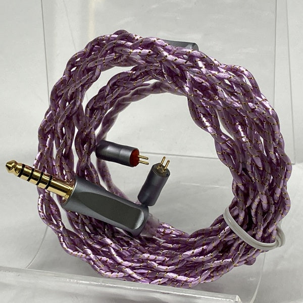 【中古】ZiSin-332 8コアHIFIイヤホンアップグレードケーブル 4.4mm 2pin【名古屋】