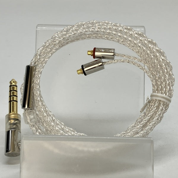 【中古】シルバーコートケーブル MMCX 1.2m 4.4mm 5極バランス 【C106 MS12EZCLEH】【名古屋】