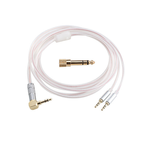 Crystalline Silver TRS Cable-3.5mm plug for Edition X V2