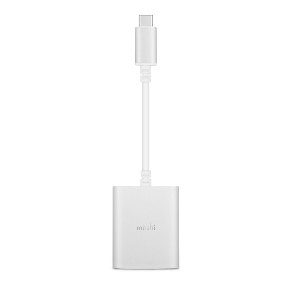 USB-C Digital Audio Adapter with Charging 【mo-ucauc2-sv】