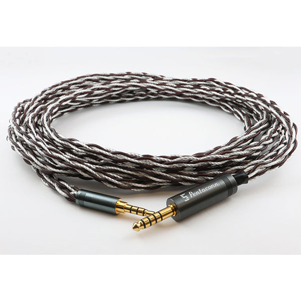SONY MDR-1A/1AM2用 Φ4.4バランス接続-Φ3.5（4極）OFC+純銀ケーブル 【NBB1-14-013-30】