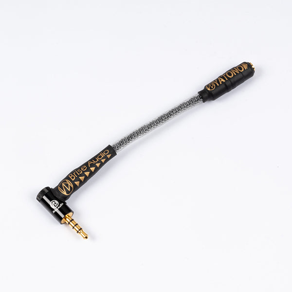 YATONO-CONV 変換ケーブル 4極2.5mm to 4極L3.5mm(OFCプラグ) 【YACV-L425t435】