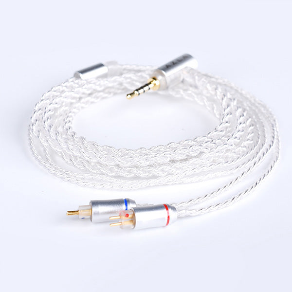 AZLA Silver Plated Cable IEM 2pin-2.5mm 【AZL-SLV-CABLE-2PIN-2.5】