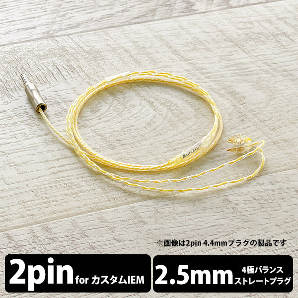 Lemonade Moon 2.5mm 4極 Custom 2pin type