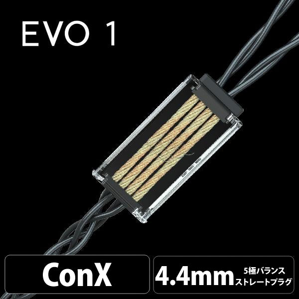 EVO 1 (エヴォ 1) 4wire 【ConX(2pin) / 4.4mm5極バランス】
