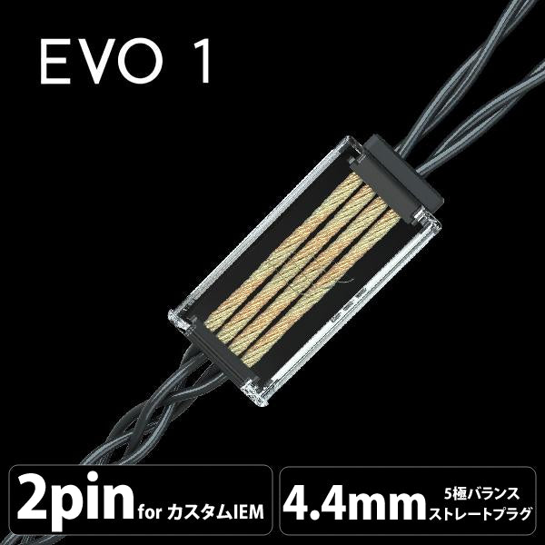EVO 1 (エヴォ 1) 4wire 【2pin / 4.4mm5極バランス】