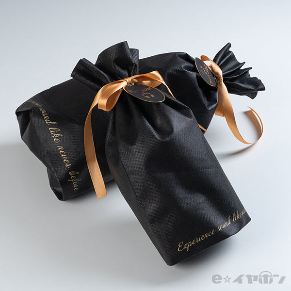 ギフトラッピング BLACK 「不織布+タグセット」