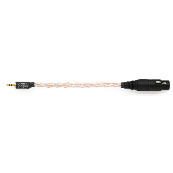 Reference 8 Silver/Copper Lariat Adapter 4pin to 3.5mm