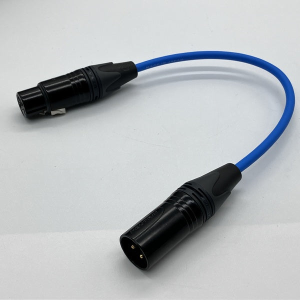 【中古】CANARE L-4E6S XLRマイクケーブル 0.5m ブルー【名古屋】