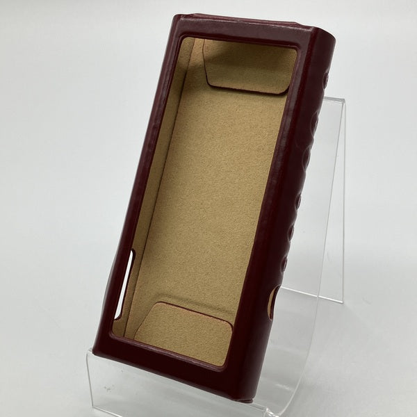【中古】NW-ZX300用プレミアムレザーケース ワインレッド【CP-NWZX30LCP/WR】【秋葉原】