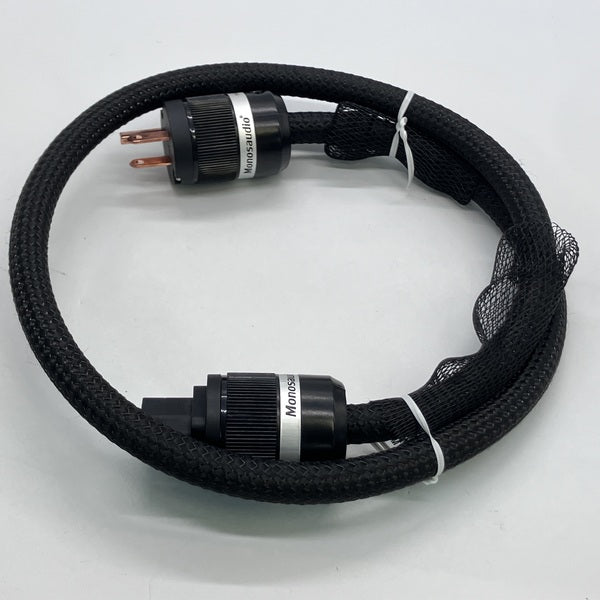 【中古】MONOS AUDIO 13AWG 純銅 電源ケーブル  1m【秋葉原】